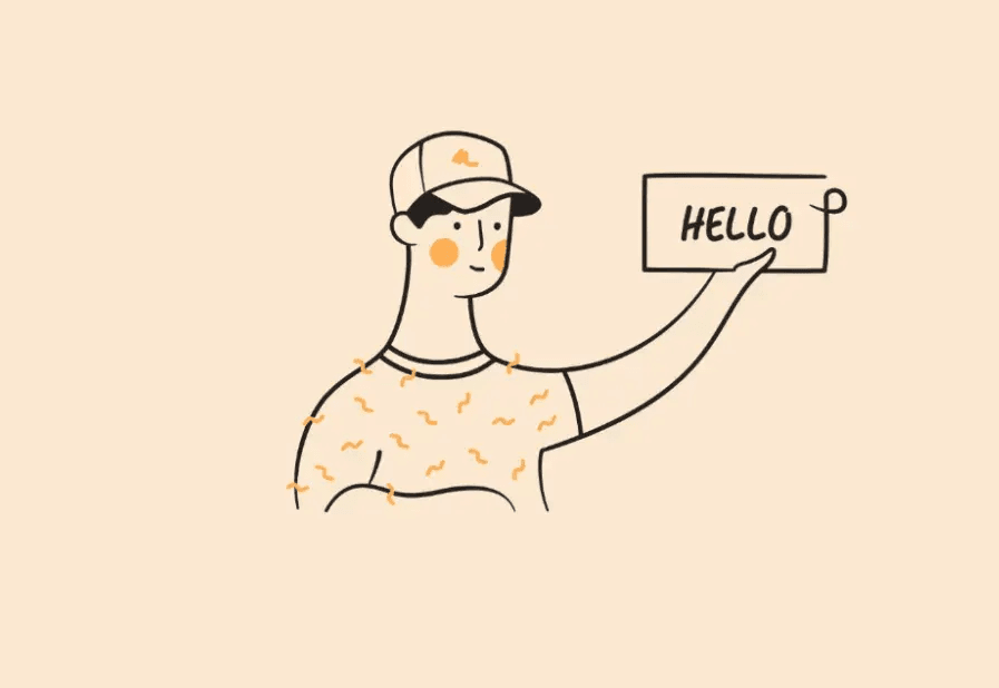 Contact illustration